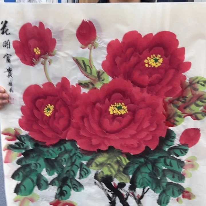 国画纯手绘作品欣赏图