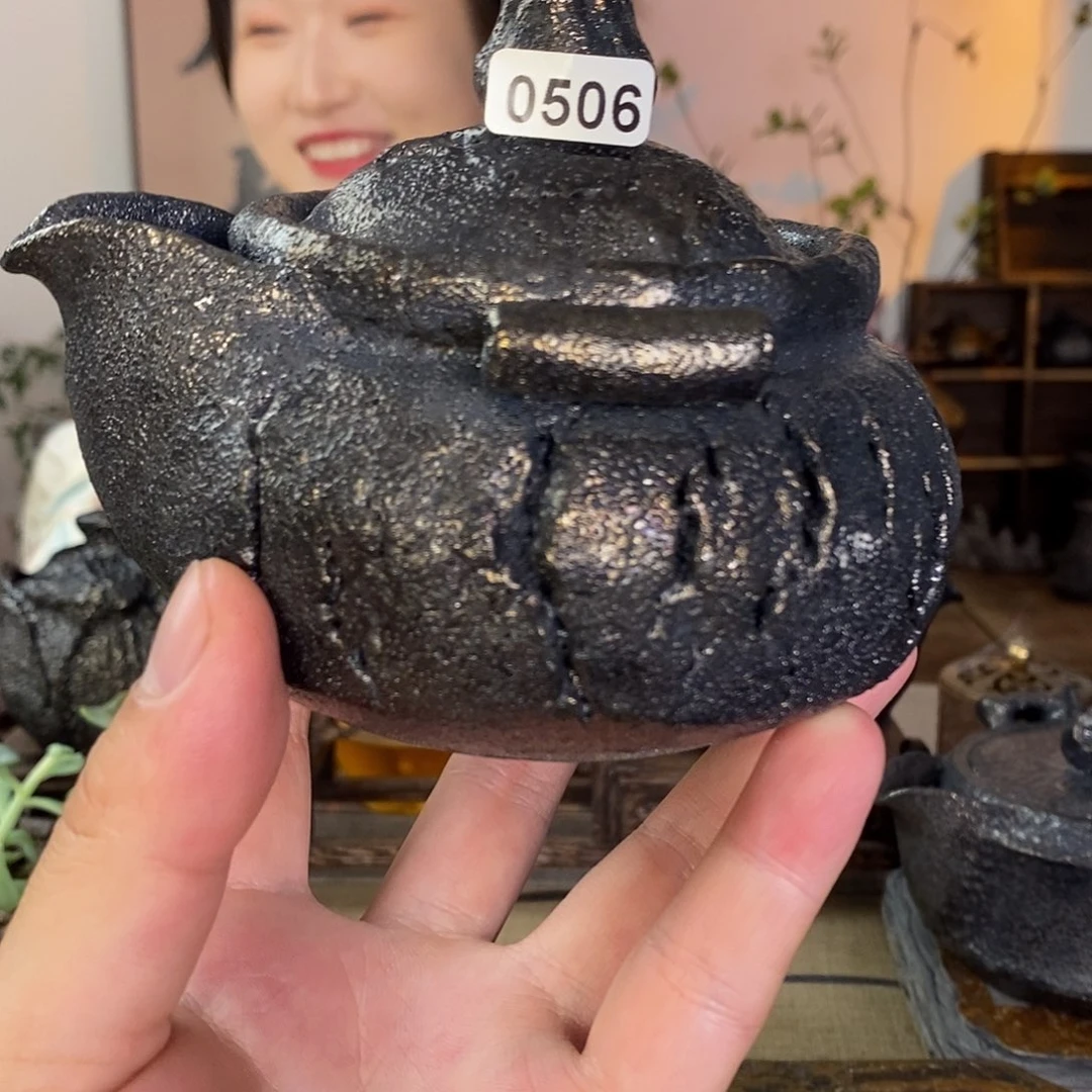 荥经黑砂馒头窑宝瓶中粗_复烧