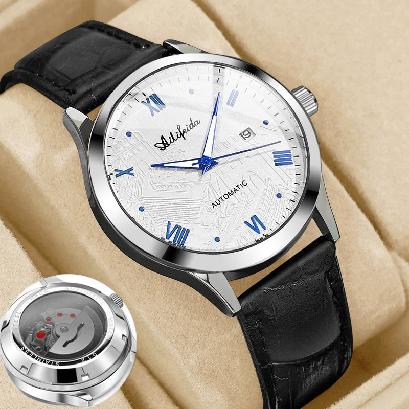 【专柜正品】皮带长城男士手表时尚潮流大气防水日历男款高端腕表