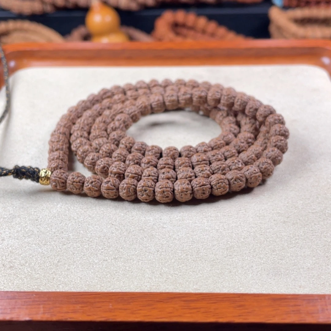 手串金刚菩提五瓣闷墩盘龙尺寸7mm