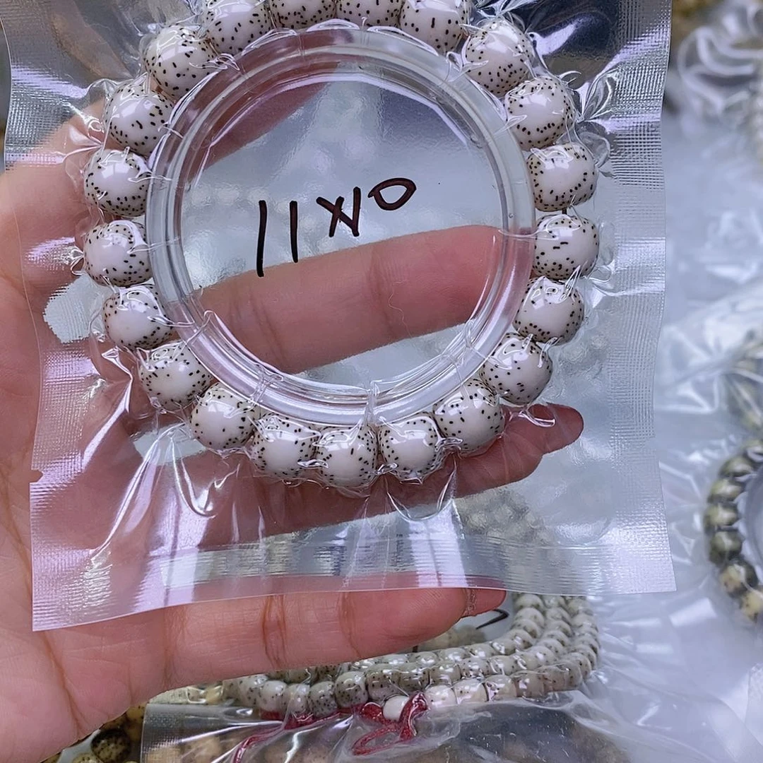 星月菩提手串心*界原白