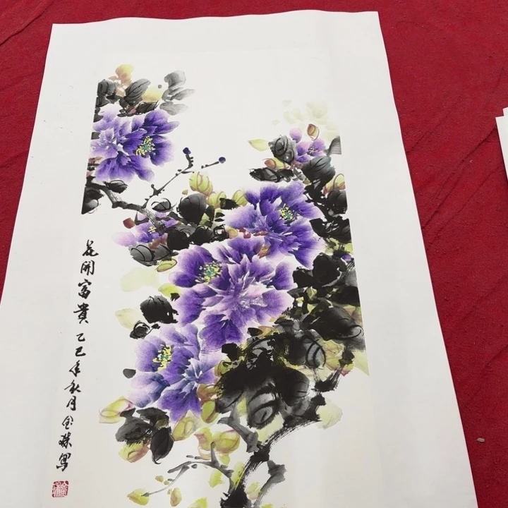 国画花鸟等多种鸟类和鸟类为