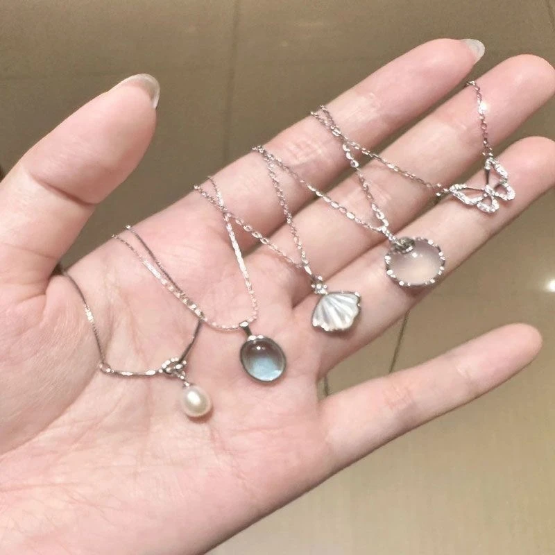 钛钢手链 钛钢手链项链小众高级感轻奢设计ins项链手链少女