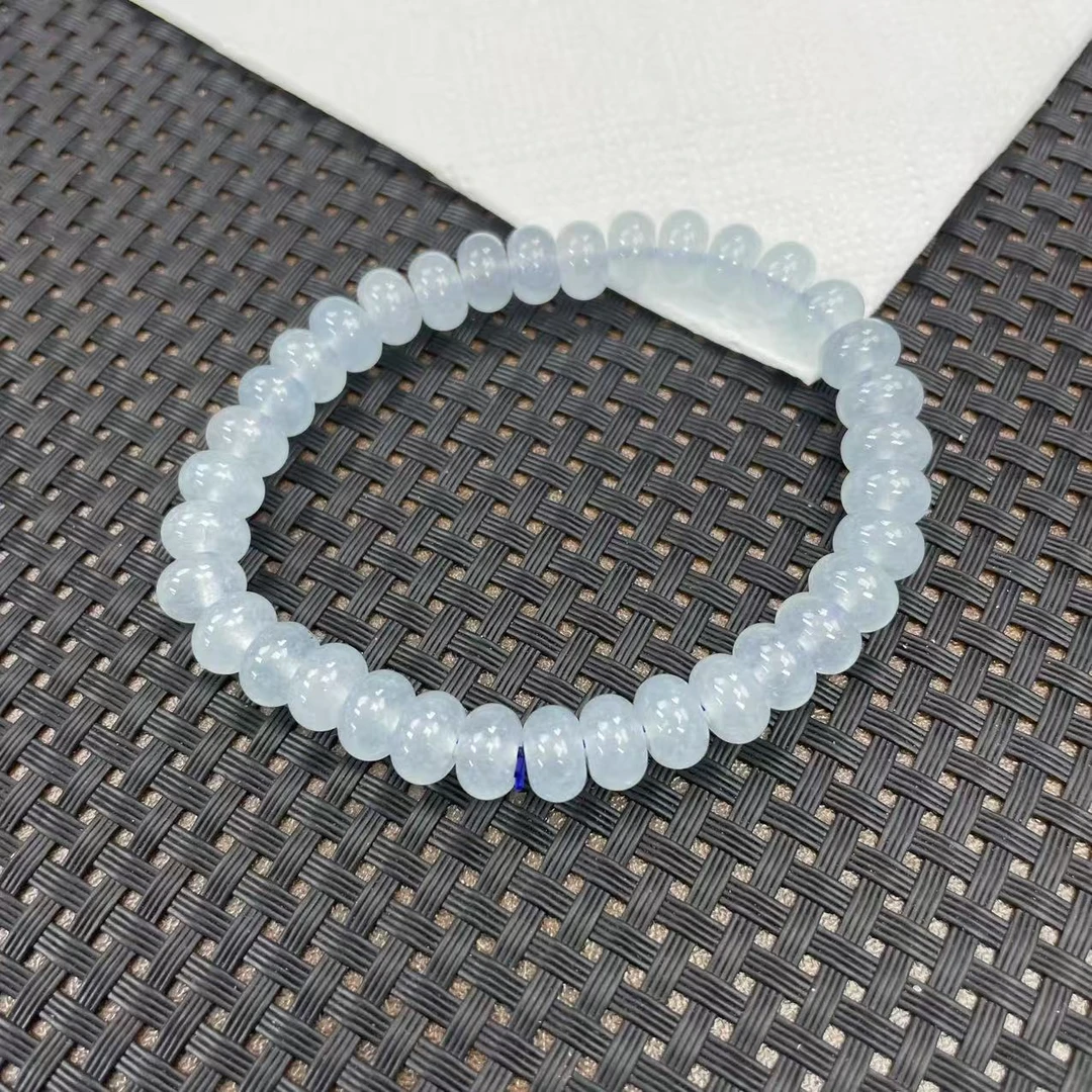 【大喜儿】透蓝色8m算盘手链-12WQ1834