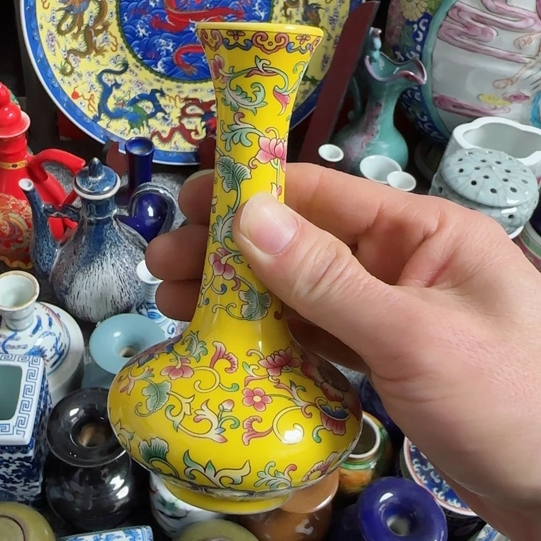摆件瓷器的工艺技术水平