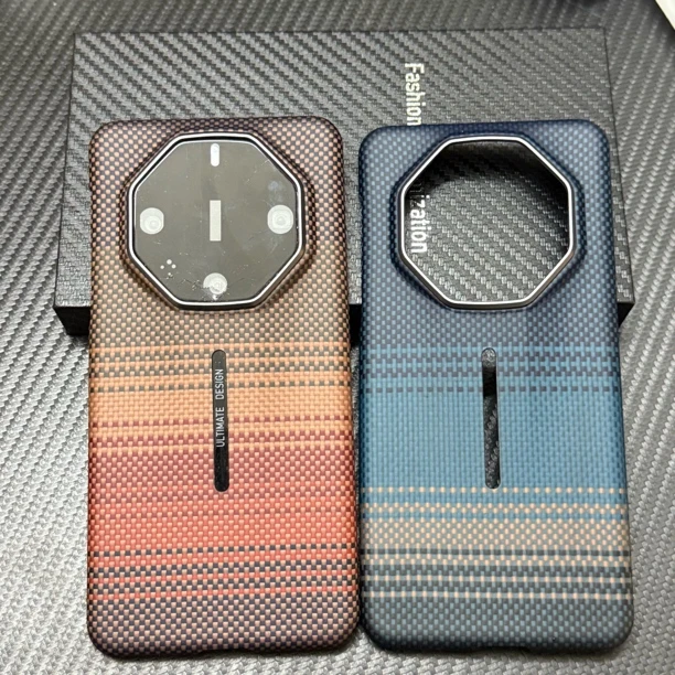 适用华为Mate 60RS凯夫拉手机壳芳纶纤维60保时捷轻薄防摔保护套