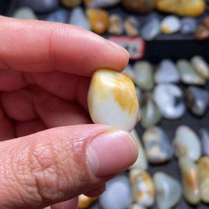 和田玉未镶嵌挂件41