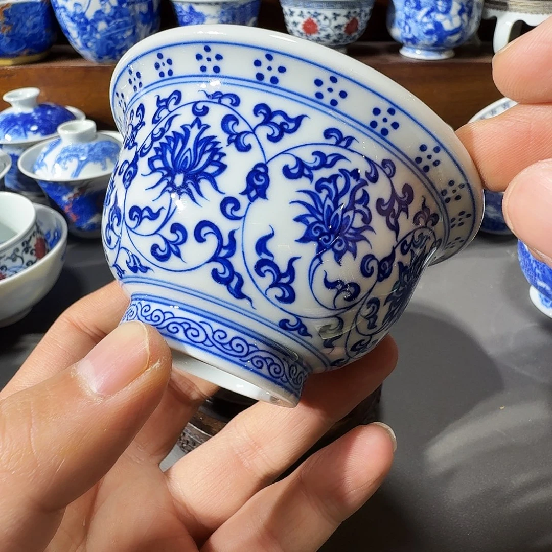 X***L泥塑主人杯手工手绘