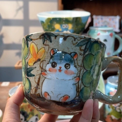 炉景德镇釉下手绘陶瓷