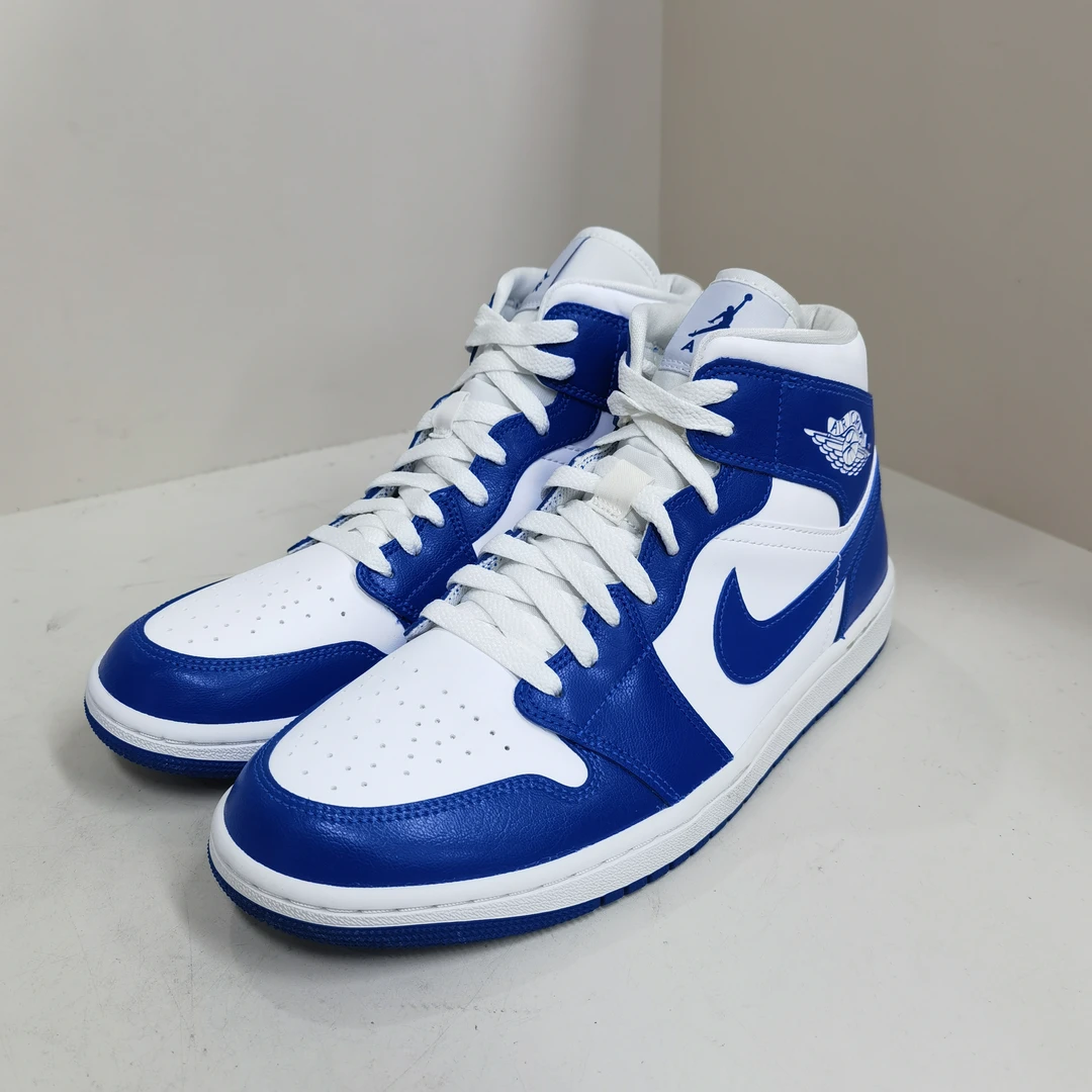 NIKE AJ1 mid 肯塔基白兰 43码 全新原盒