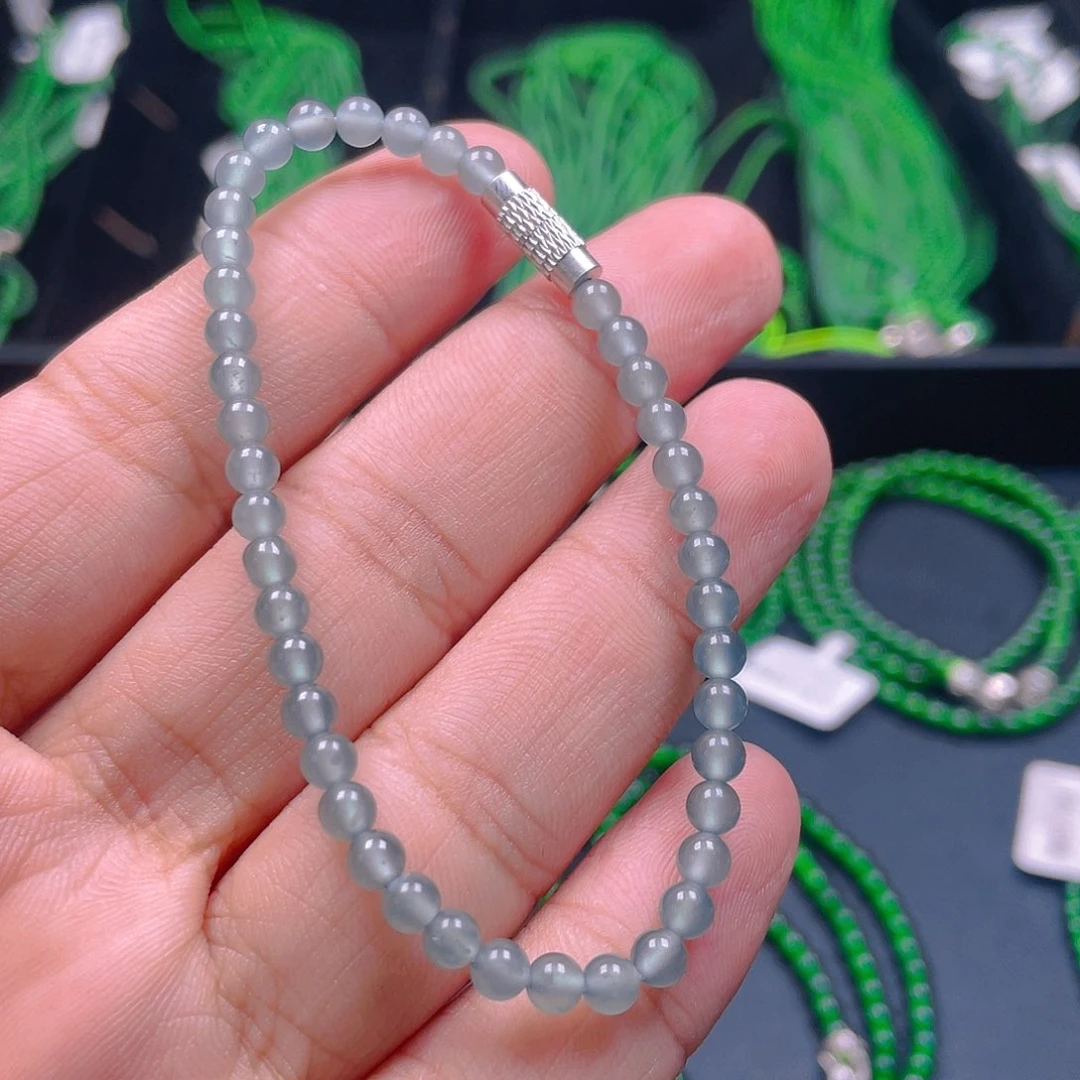 翡翠未镶嵌颈饰天然A货翡翠