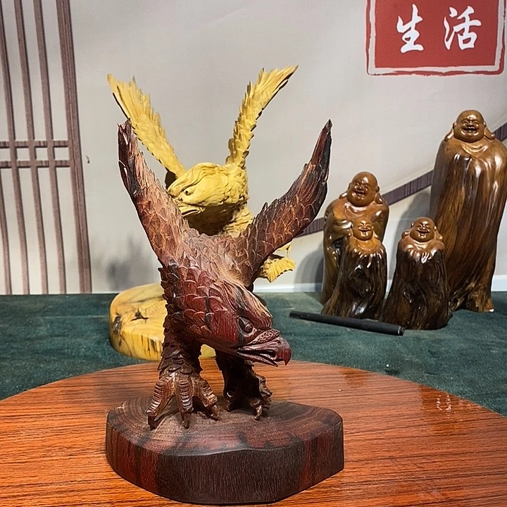 阿***黄崖柏老鹰黄哥