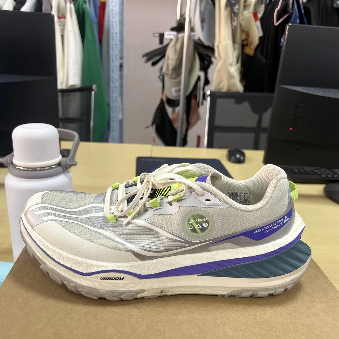 《B品以直播展示为准》（X188)中国李宁男款休闲运动跑鞋ARNT003-