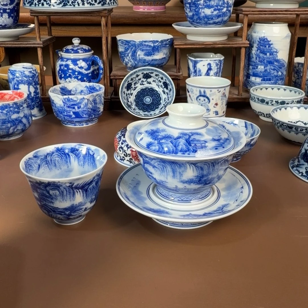 景德镇陶瓷手工手绘