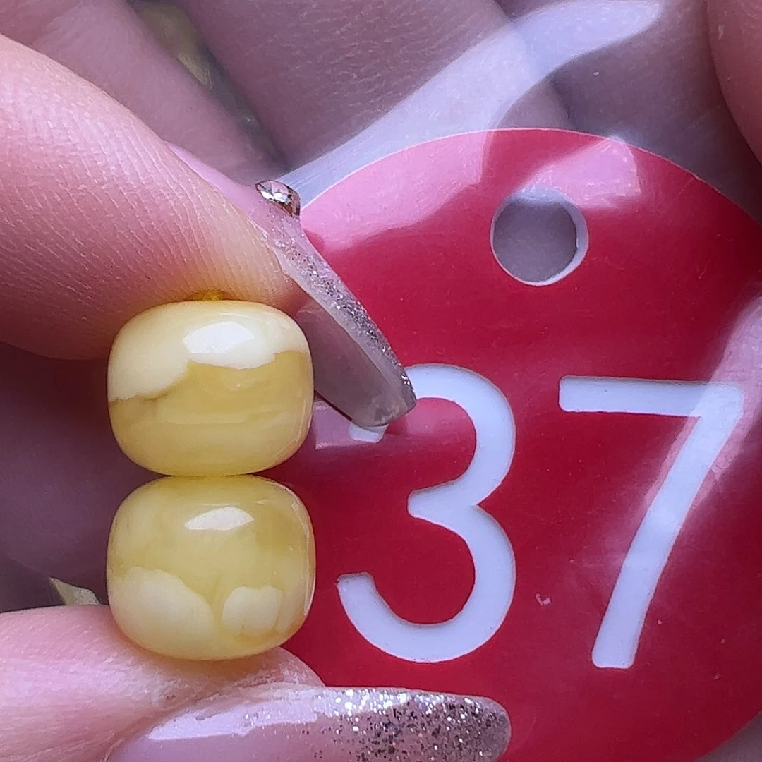 未镶嵌蜜蜡裸石9.2mm老型