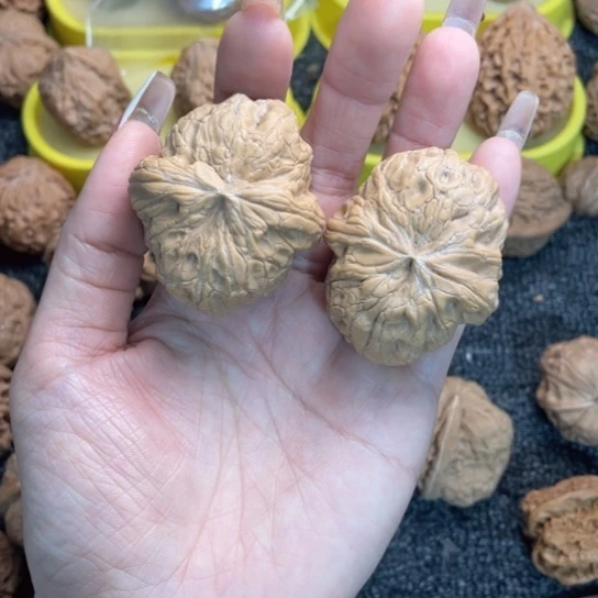 锦***鲤吊坠文玩核桃驴打滚023