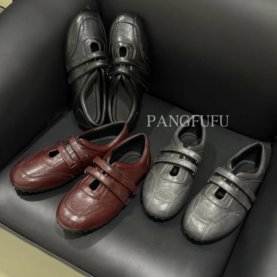 【胖福福大码女鞋】秋季爆款显瘦百搭休闲运动单鞋德训鞋女鞋子