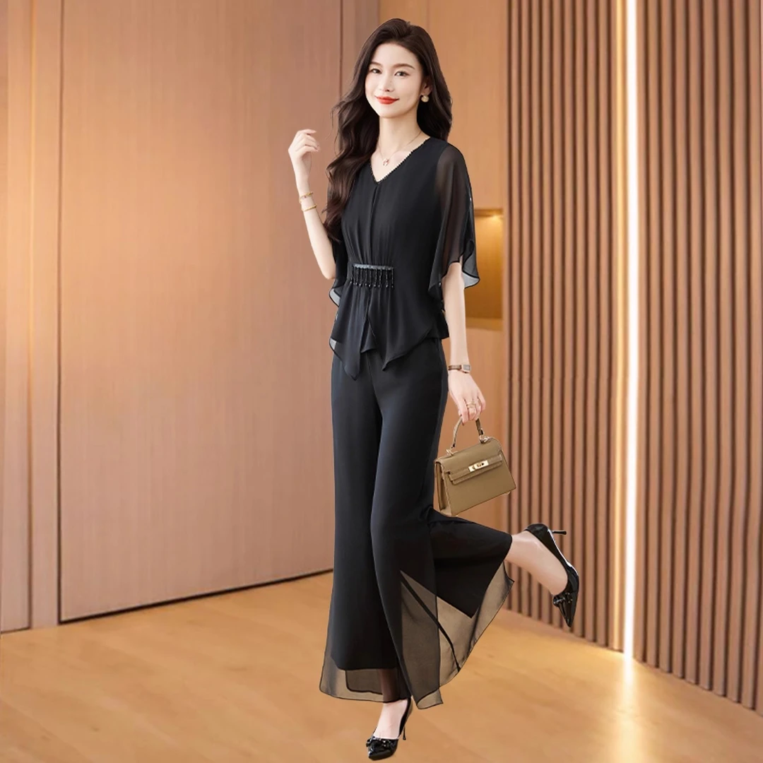 洋气职业两件套装女2025新款初夏季贵夫人品牌减龄超火爆款高级感