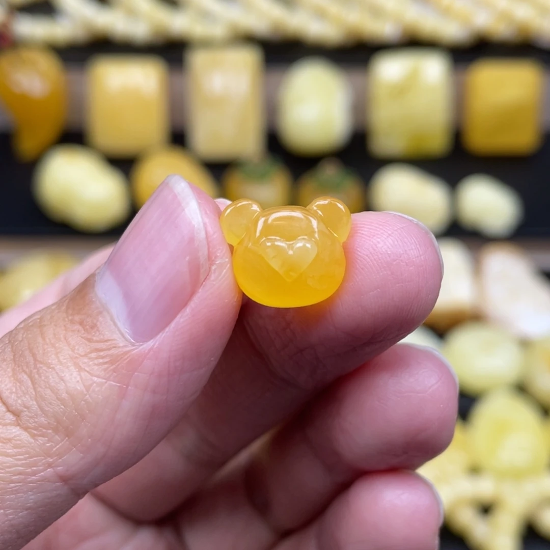 琥珀未镶嵌裸石琥珀蜜蜡