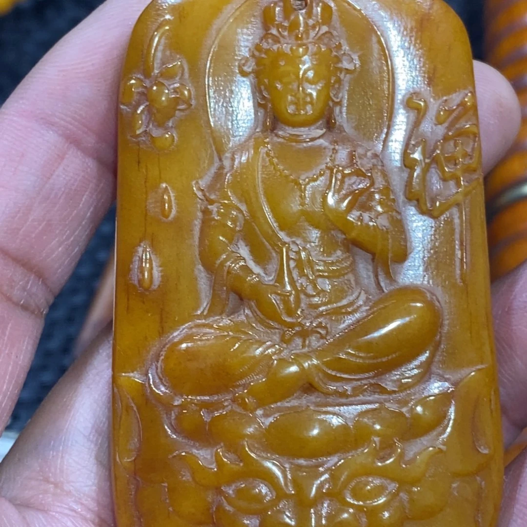 滴血莲花菩提吊坠