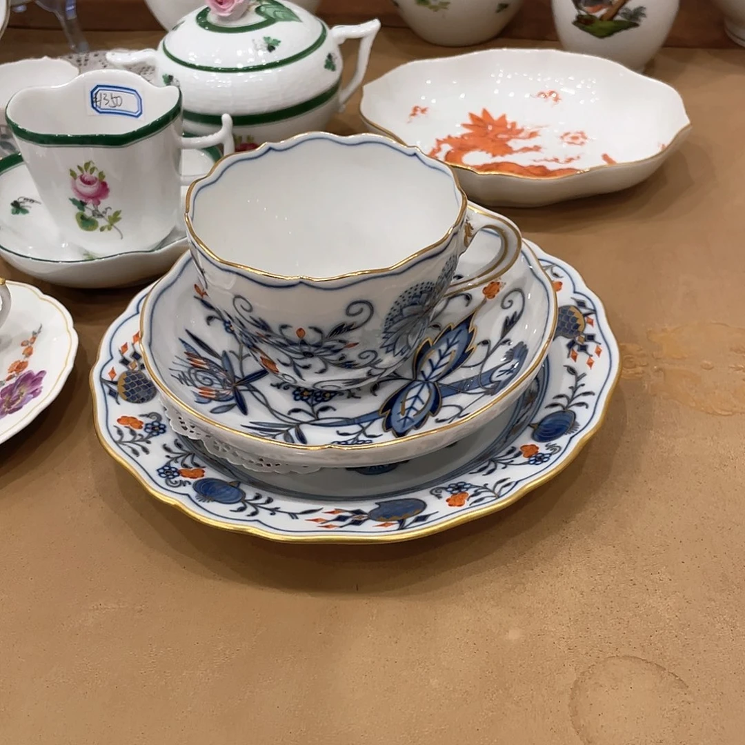 瓷片中古一等咖啡杯