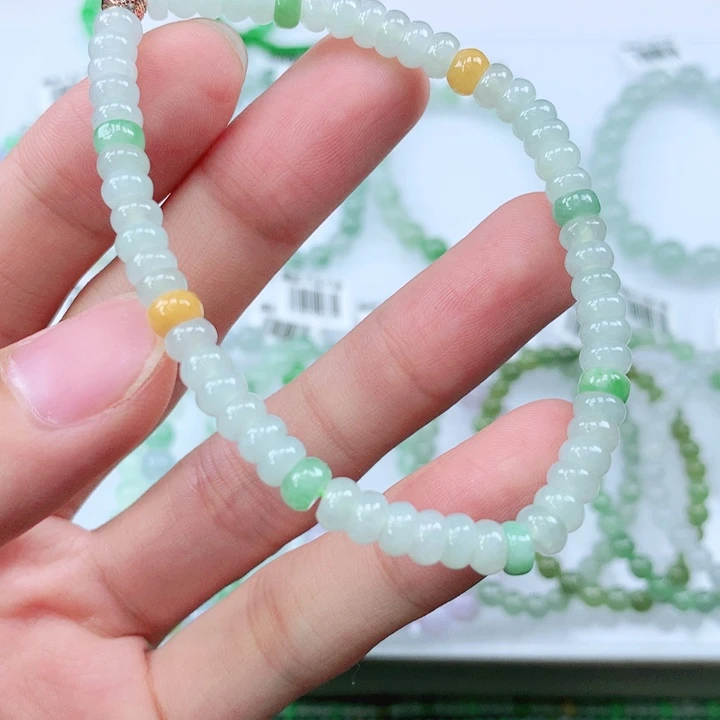 未镶嵌手链翡翠翡翠