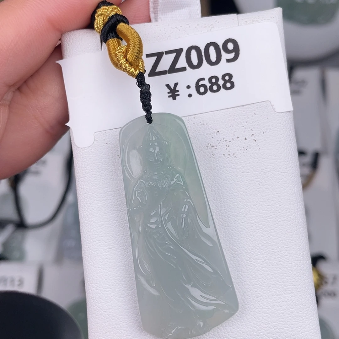 翡翠未镶嵌颈饰zz009