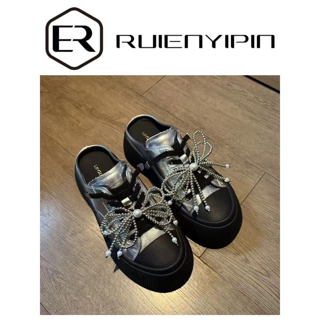 6877#蝴蝶结休闲鞋