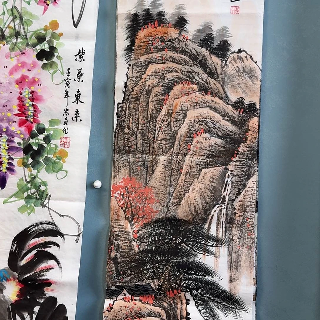 纯手绘国画作品好看