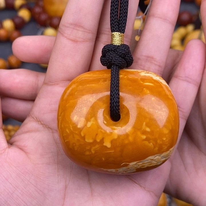 蜜蜡未镶嵌裸石蜜蜡L