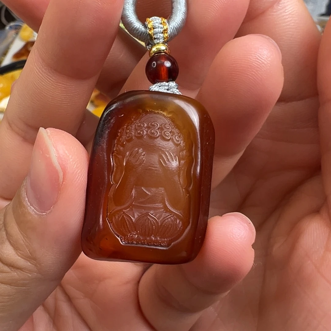 蜜蜡未镶嵌裸石微瑕