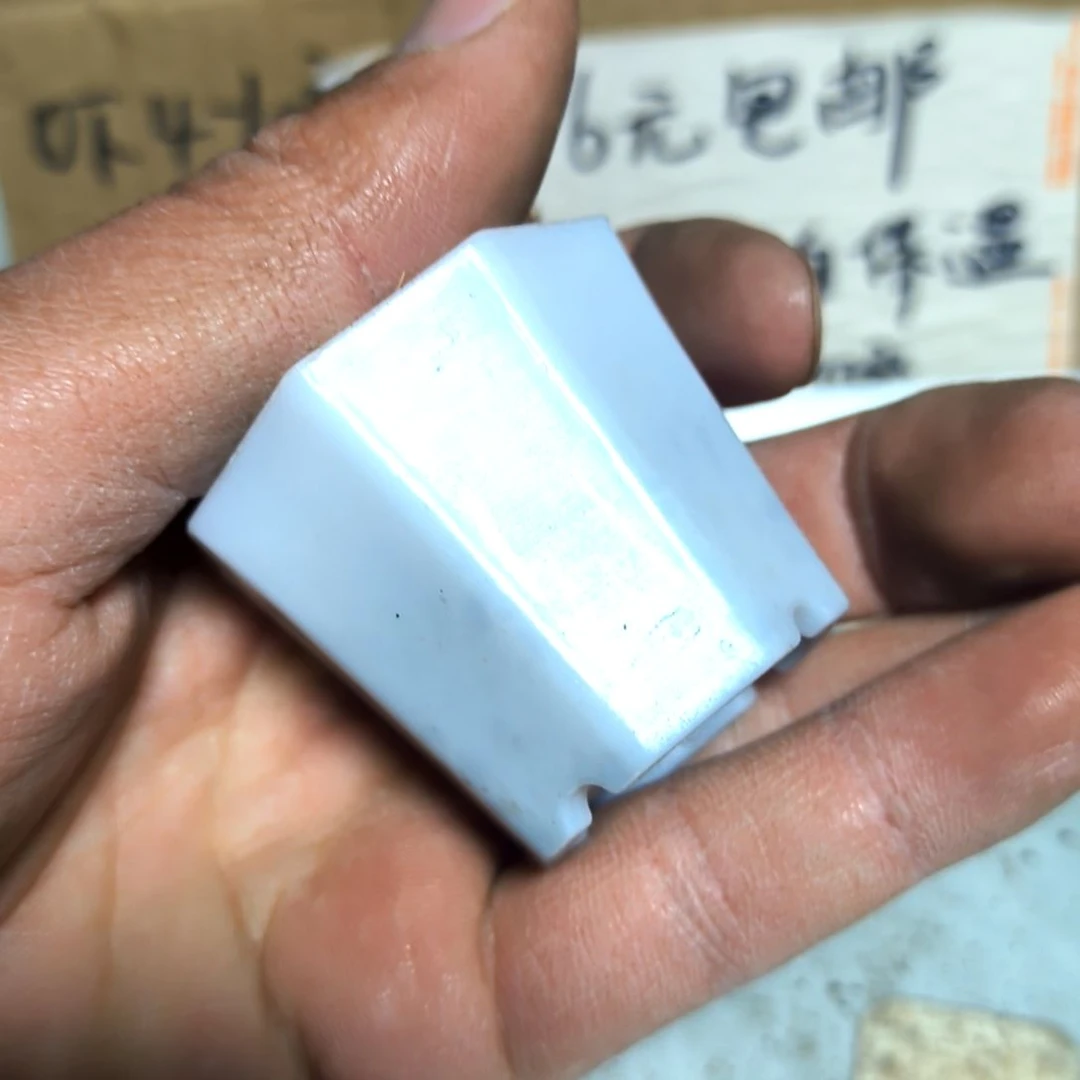 满6元包邮，#白八角盆十个，小