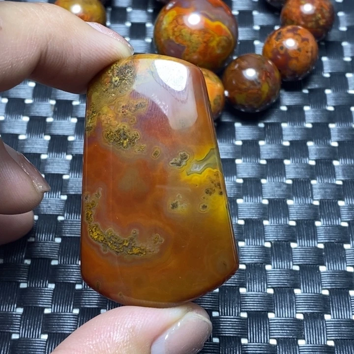 玛瑙/玉髓颈饰未镶嵌涛****项