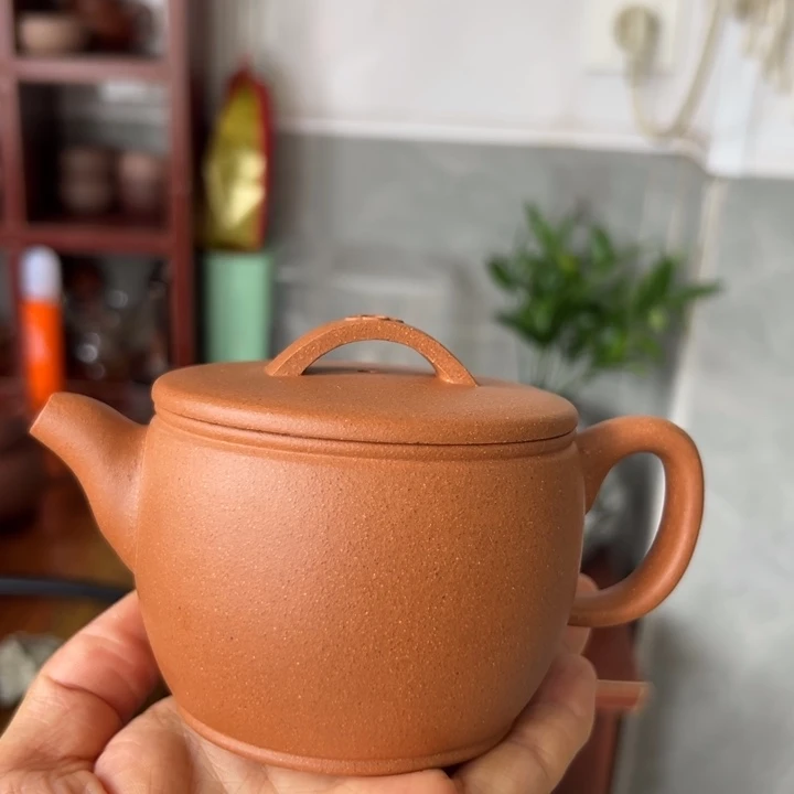 茶壶紫砂段泥汉瓦200cc