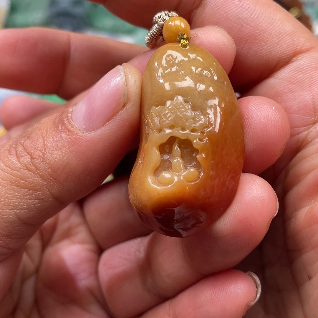 颈饰未镶嵌翡翠翡玉缘翡翠