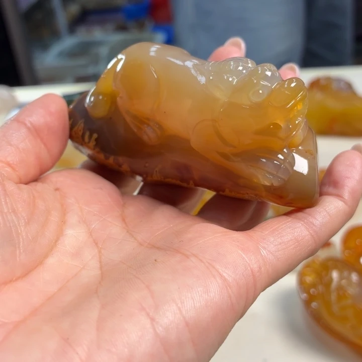 玛瑙/玉髓吊坠(不含链)未镶嵌