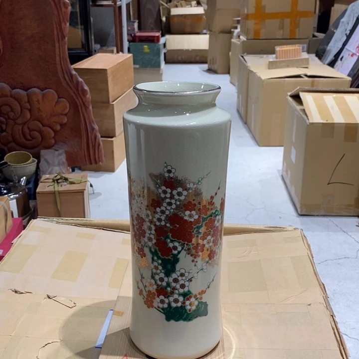 日本瓷器花瓶大漏