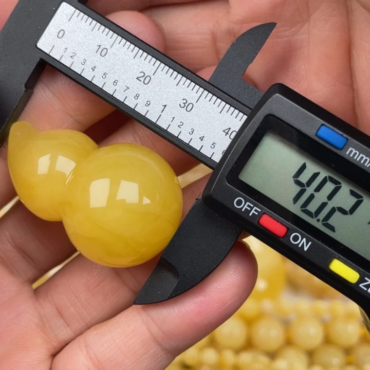 未镶嵌蜜蜡裸石蜜蜡葫芦