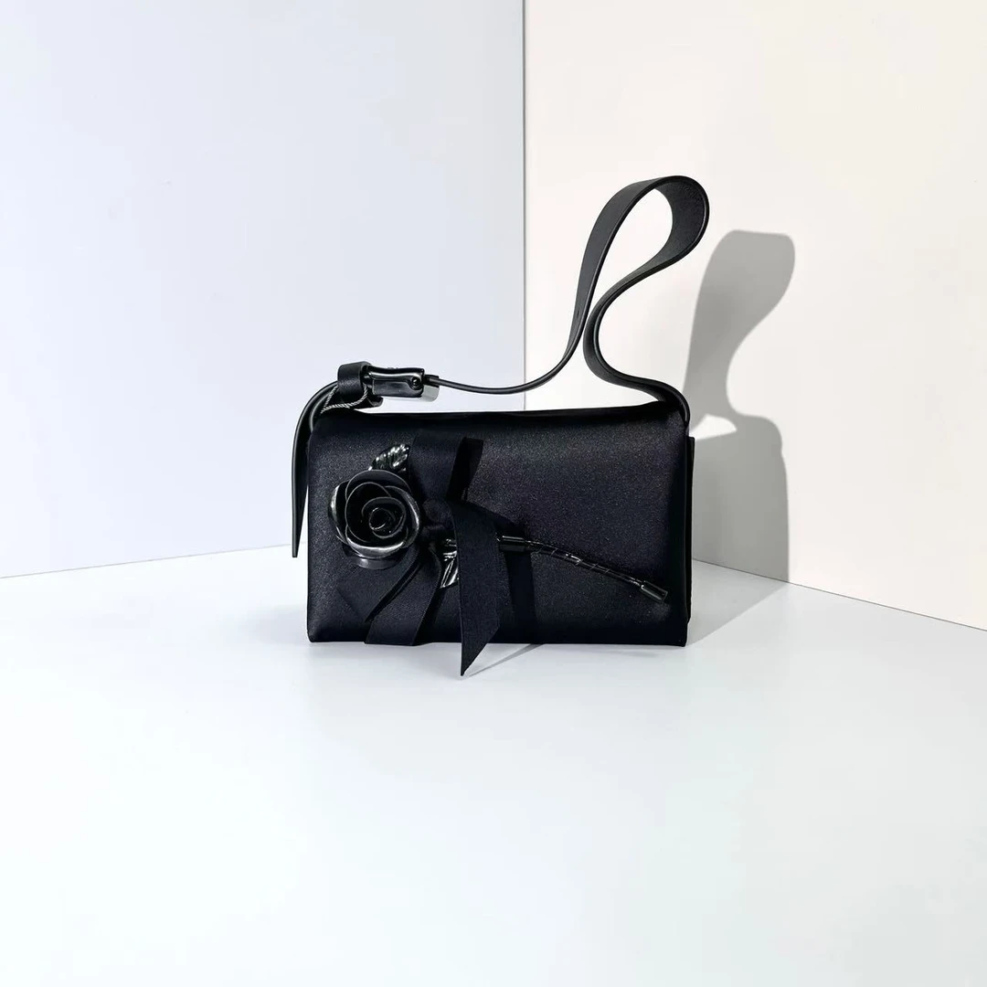 CHARLES&KEITH 21210002黑色S女士单肩手提包-杨灬