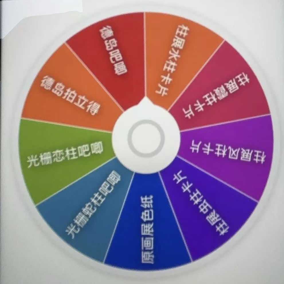 【日谷】【纯散】盲盒 鬼灭之刃转盘 内含德岛吧唧徽章拍立得