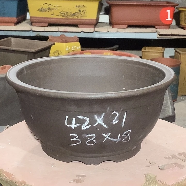 紫砂花盆花盆紫砂