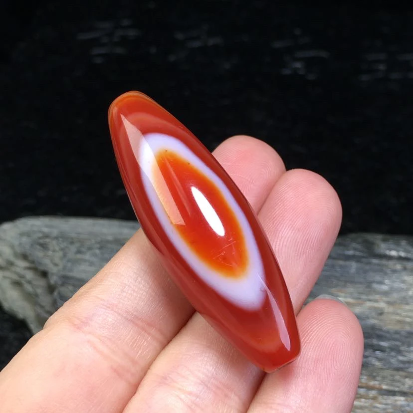 天然玛瑙天珠桶珠锁骨链