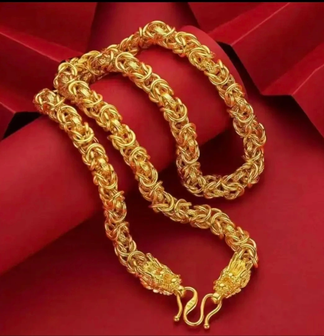 合金项链 新款 【龙骨项链】 潮流霸气时尚百搭气质百搭经典款男士