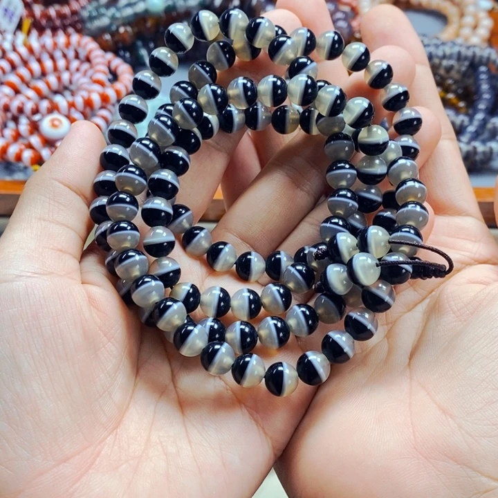 丁***房未镶嵌手串玛瑙/玉髓