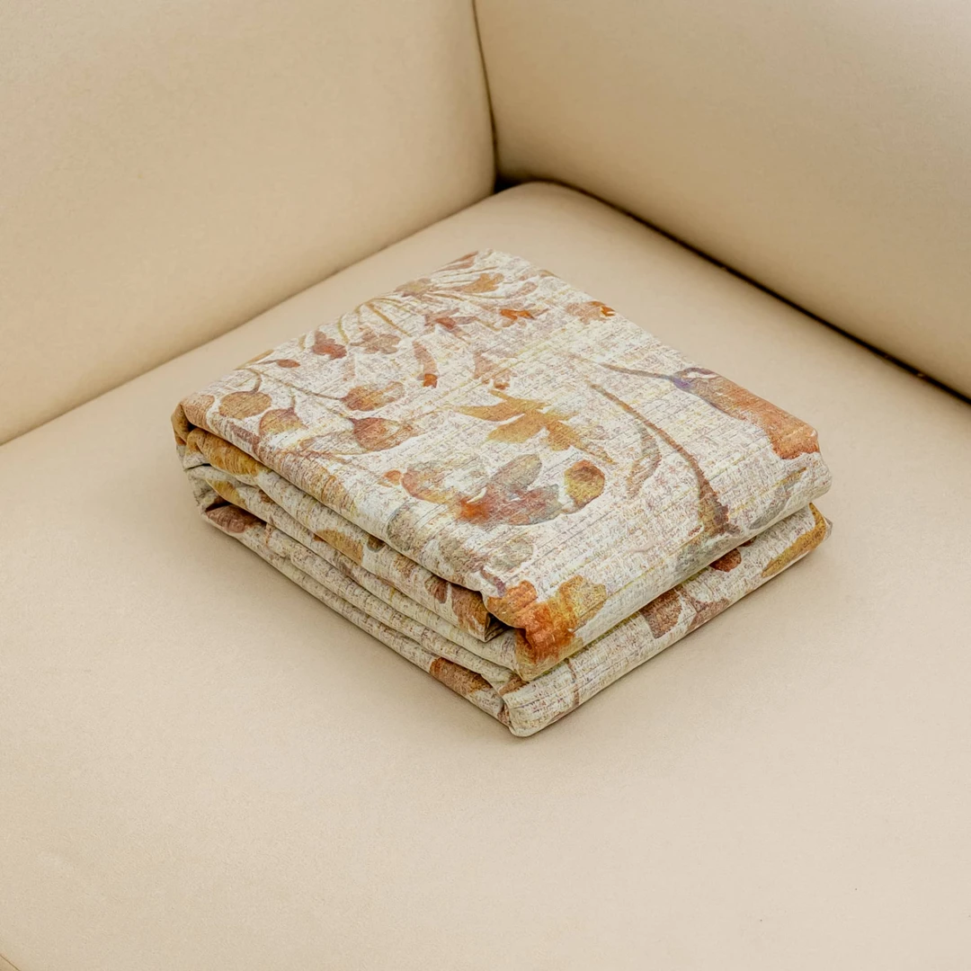 【京会社】亚麻床单230*250 秋枝蔓叶