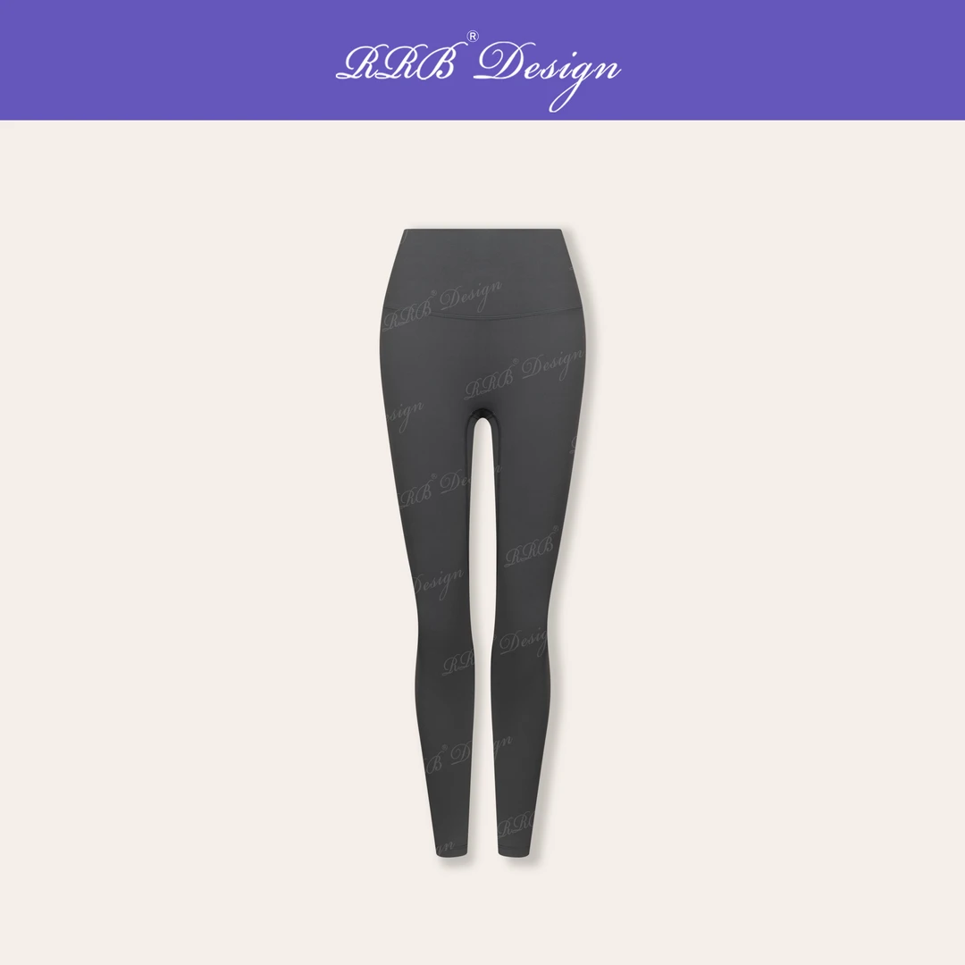 RRB Design「塑形裤」高织高密记忆回弹塑形裸感加绒显瘦纯色瑜伽裤