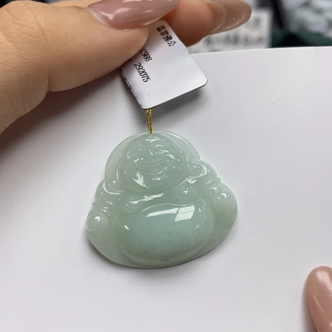 颈饰未镶嵌翡翠佛公