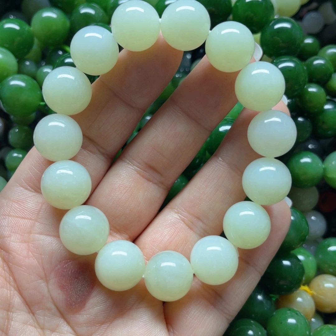 和田玉手链未镶嵌