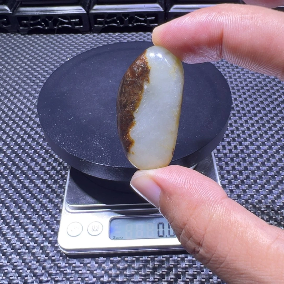 吊坠(不含链)未镶嵌和田玉（子料）17