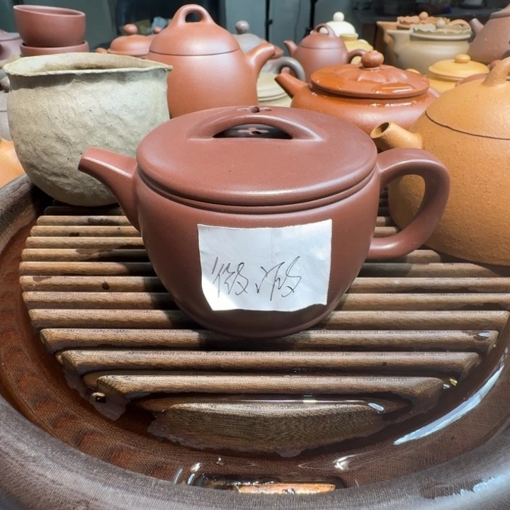 茶壶紫砂紫泥无添加200cc汉瓦